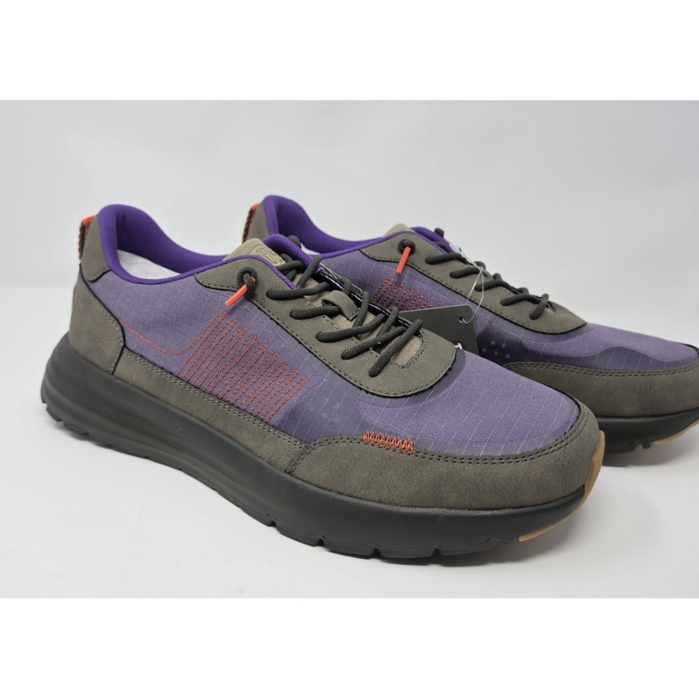 Hey Dudes Sirocco Alta M Hype Grey/Purple Size Men's 12 NWOB